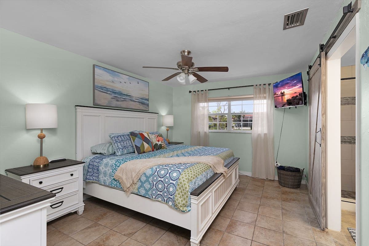 Bedroom 1, Cape Coral Unit 1