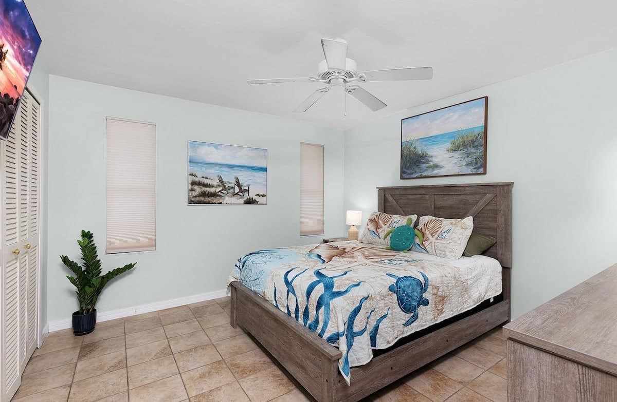 Bedroom 1, Cape Coral Unit 1