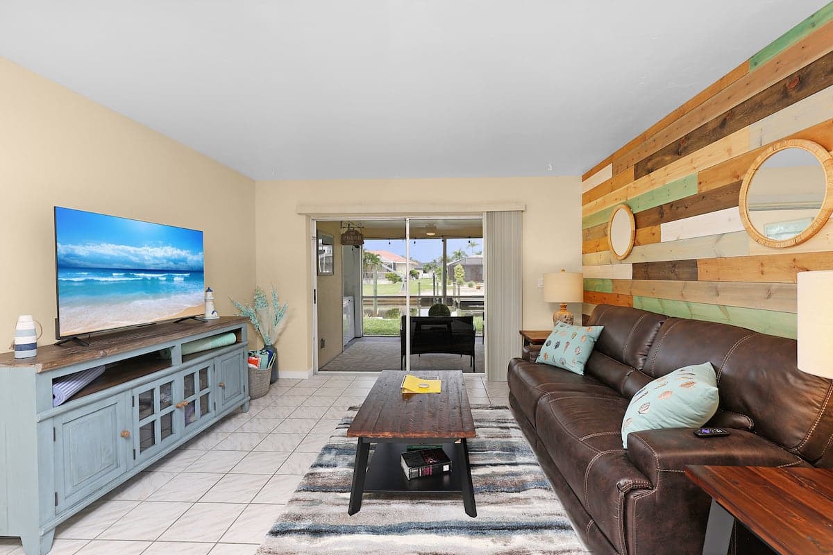 Living room, Cape Coral Unit 2